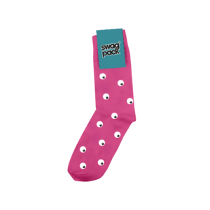Branded Crew Socks with Printed Header Card